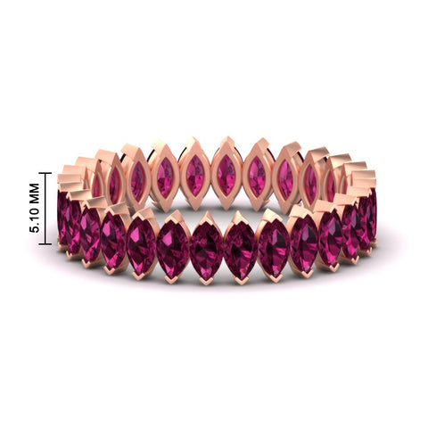 marquise-pink-sapphire-4-carat-eternity-wedding-anniversary-band-in-rose-gold-FDEWB11257MQBGSADRPI-4.00CT-NL-RG