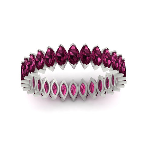 marquise-pink-sapphire-4-carat-eternity-wedding-anniversary-band-in-white-gold-FDEWB11257MQBGSADRPI-4.00CT-NL-WG