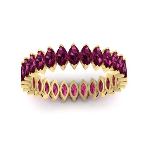 marquise-pink-sapphire-4-carat-eternity-wedding-anniversary-band-in-yellow-gold-FDEWB11257MQBGSADRPI-4.00CT-NL-YG