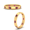 Load image into Gallery viewer, marquise-pink-sapphire-bezel-set-eternity-band-in-yellow-gold-FD10979MQGSADRPI-NL-YG.jpg