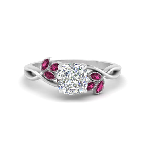 marquise-pink-sapphire-bezel-set-nature-inspired-cushion-cut-engagement-ring-in-white-gold-FD10962CURGSADRPI-NL-WG