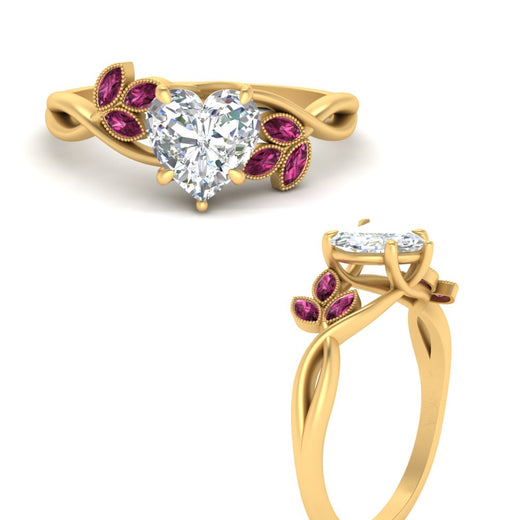 marquise-pink-sapphire-bezel-set-nature-inspired-heart-shaped-engagement-ring-in-yellow-gold-FD10962HTRGSADRPIANGLE3-NL-YG