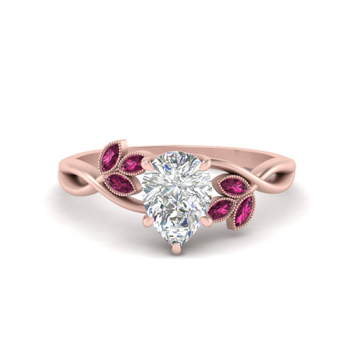 marquise-pink-sapphire-bezel-set-nature-inspired-pear-shaped-engagement-ring-in-rose-gold-FD10962PERGSADRPI-NL-RG