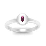 Load image into Gallery viewer, Marquise Disc Signet Ring

