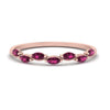 Load image into Gallery viewer, marquise-pink-sapphire-vintage-stacking-ring-in-rose-gold-FD123865GSADRPI-NL-RG.jpg