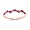 Load image into Gallery viewer, marquise-pink-sapphire-vintage-stacking-ring-in-rose-gold-FD123865GSADRPI-NL-RG.jpg
