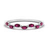 Load image into Gallery viewer, marquise-pink-sapphire-vintage-stacking-ring-in-white-gold-FD123865GSADRPI-NL-WG.jpg