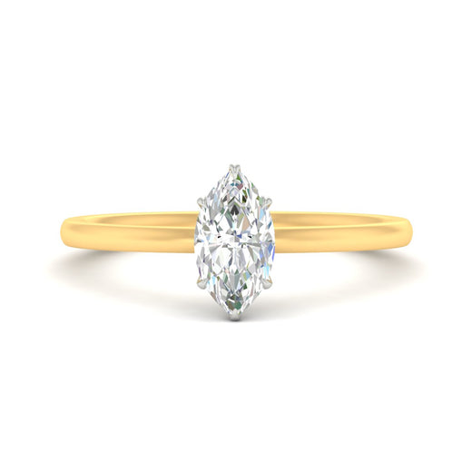 marquise-real-diamond-two-tone-solitaire-ring-1.5-mm-comfort-fit-in-yellow-gold-fdens11590mqrsleep-1.50mm-nl-yg