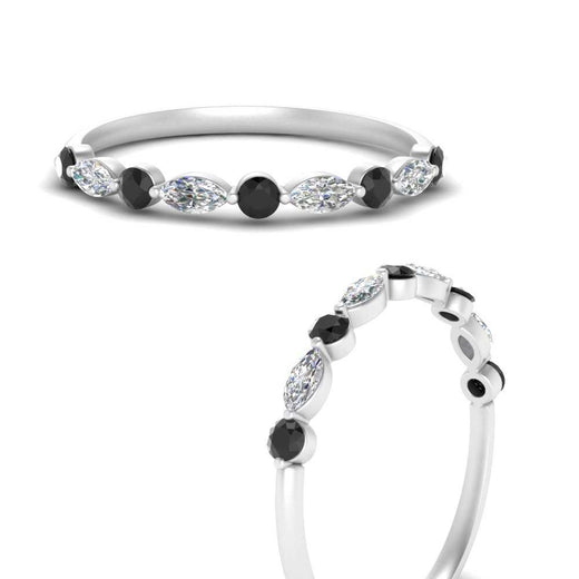 Common Prong Thin Wedding Band