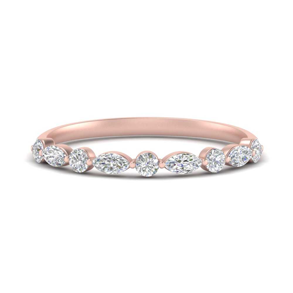 Common Prong Thin Wedding Band
