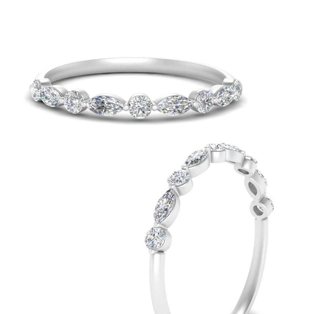 Common Prong Thin Wedding Band