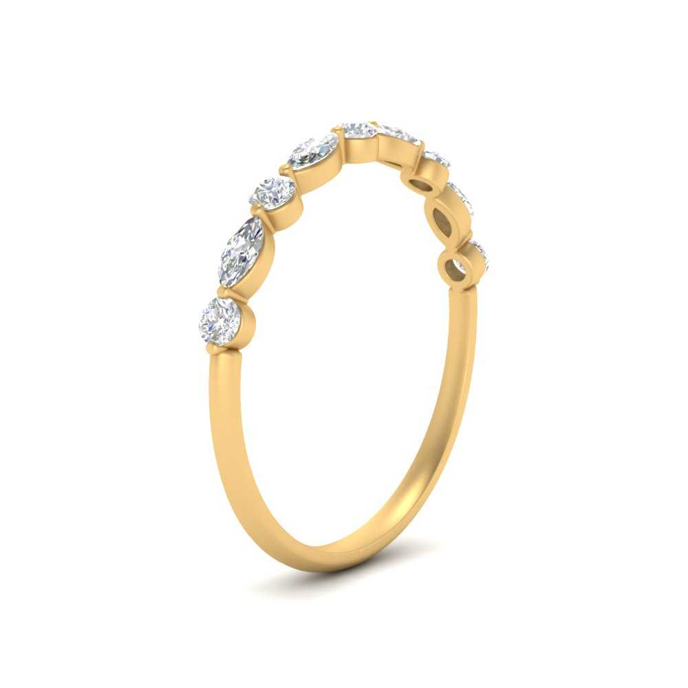 Common Prong Thin Wedding Band