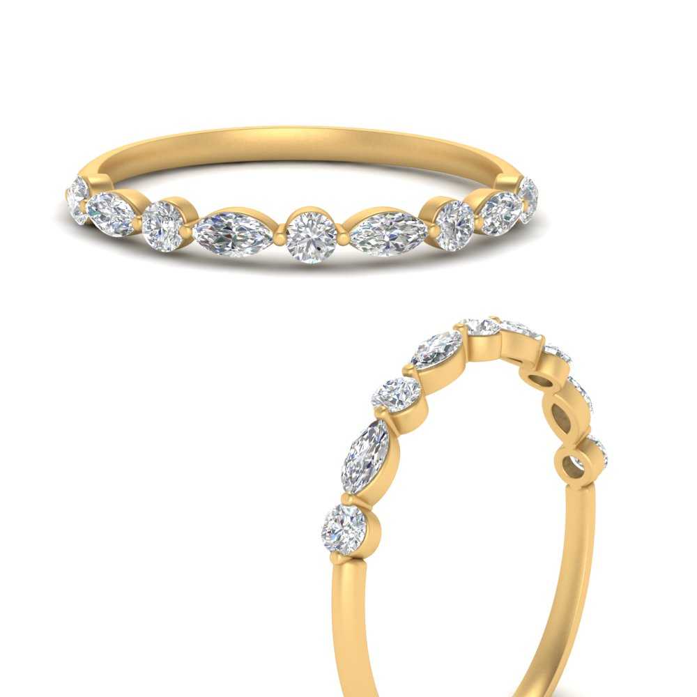 Common Prong Thin Wedding Band