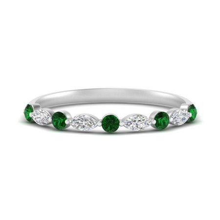 Common Prong Thin Wedding Band