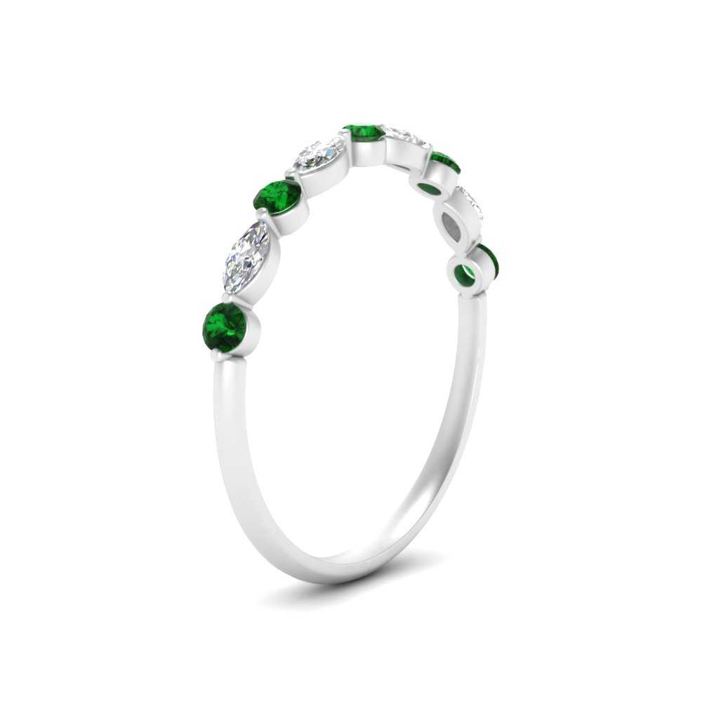 Common Prong Thin Wedding Band