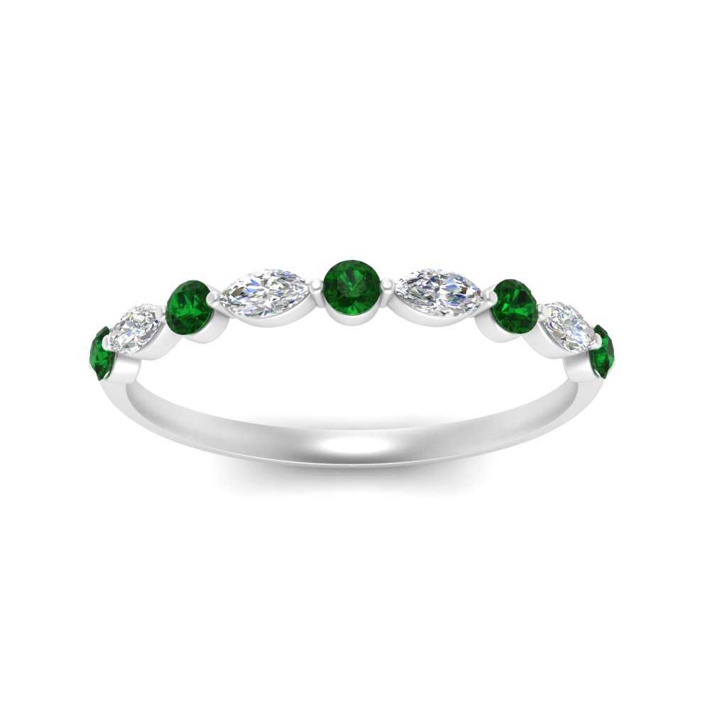 Common Prong Thin Wedding Band