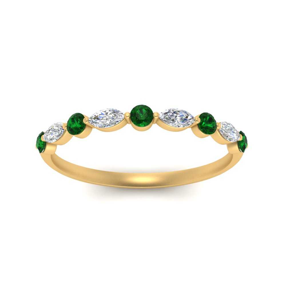 Common Prong Thin Wedding Band