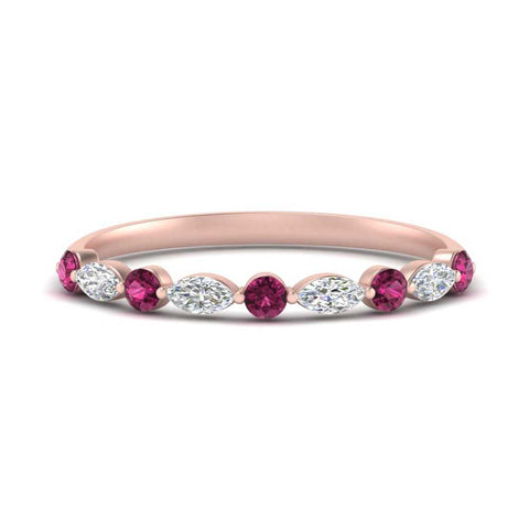 Common Prong Thin Wedding Band