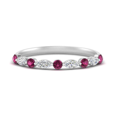 Common Prong Thin Wedding Band