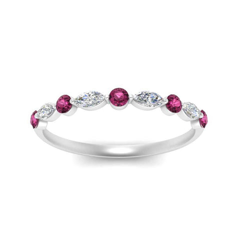 Common Prong Thin Wedding Band