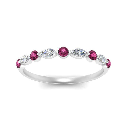 Common Prong Thin Wedding Band