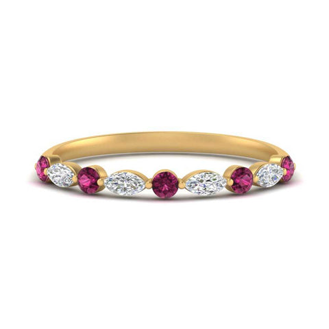 Common Prong Thin Wedding Band
