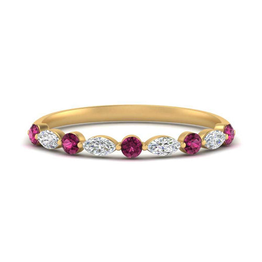Common Prong Thin Wedding Band