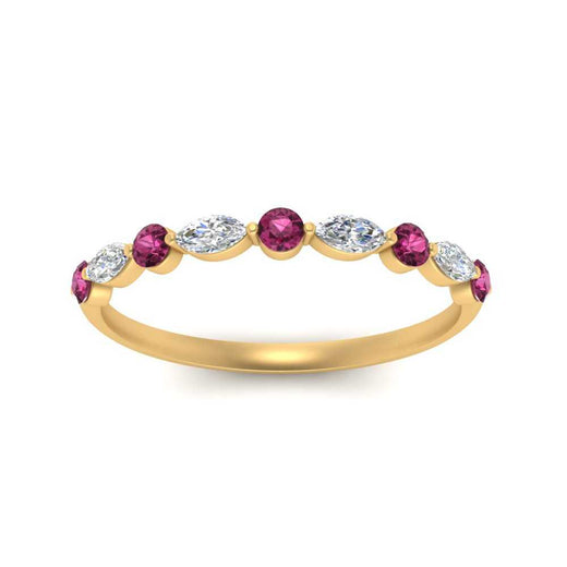 Common Prong Thin Wedding Band