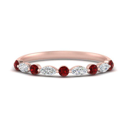 Common Prong Thin Wedding Band