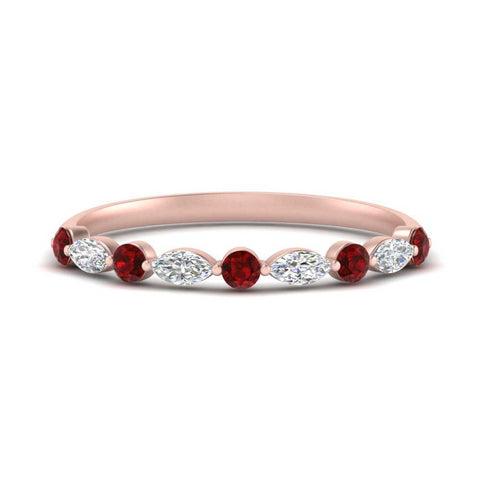 Common Prong Thin Wedding Band