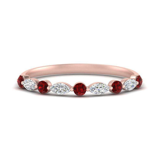 Common Prong Thin Wedding Band