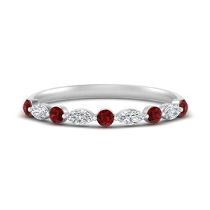 Common Prong Thin Wedding Band