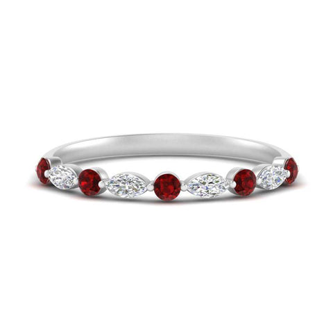 Common Prong Thin Wedding Band