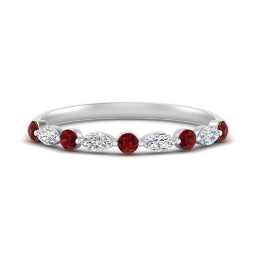 Common Prong Thin Wedding Band
