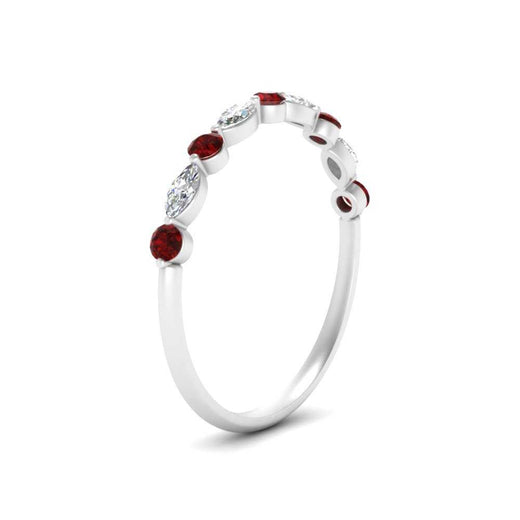 Common Prong Thin Wedding Band
