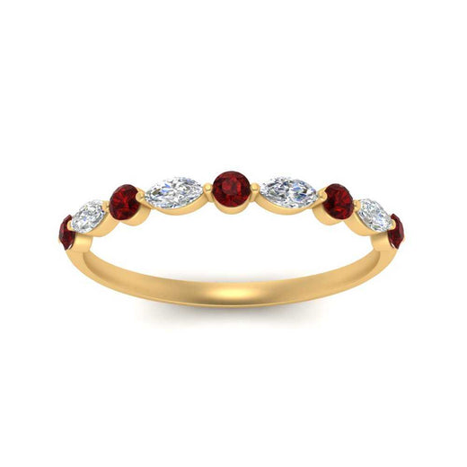 Common Prong Thin Wedding Band