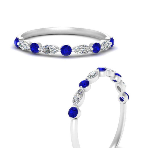 Common Prong Thin Wedding Band