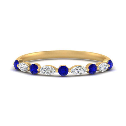 Common Prong Thin Wedding Band