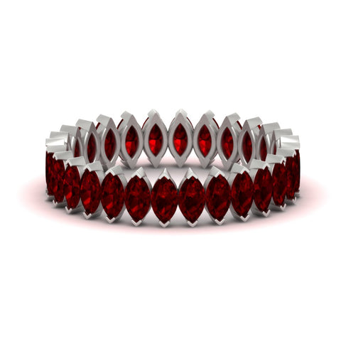 marquise-ruby-4-carat-eternity-wedding-anniversary-band-in-white-gold-FDEWB11257MQBGRUDR-4.00CT-NL-WG