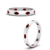 Load image into Gallery viewer, marquise-ruby-bezel-set-eternity-band-in-white-gold-FD10979MQGRUDR-NL-WG.jpg