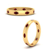 Load image into Gallery viewer, marquise-ruby-bezel-set-eternity-band-in-yellow-gold-FD10979MQGRUDR-NL-YG.jpg