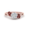 Load image into Gallery viewer, marquise-ruby-bezel-set-nature-inspired-cushion-cut-engagement-ring-in-rose-gold-FD10962CURGRUDR-NL-RG