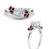 Load image into Gallery viewer, marquise-ruby-bezel-set-nature-inspired-cushion-cut-engagement-ring-in-white-gold-FD10962CURGRUDRANGLE3-NL-WG