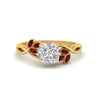 Load image into Gallery viewer, marquise-ruby-bezel-set-nature-inspired-cushion-cut-engagement-ring-in-yellow-gold-FD10962CURGRUDR-NL-YG