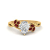 Load image into Gallery viewer, marquise-ruby-bezel-set-nature-inspired-pear-shaped-engagement-ring-in-yellow-gold-FD10962PERGRUDR-NL-YG