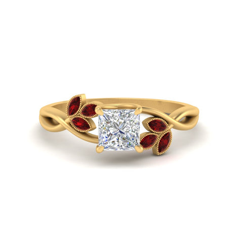 marquise-ruby-bezel-set-nature-inspired-princess-cut-engagement-ring-in-yellow-gold-FD10962PRRGRUDR-NL-YG