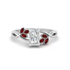 Load image into Gallery viewer, marquise-ruby-bezel-set-nature-inspired-radiant-cut-engagement-ring-in-white-gold-FD10962RARGRUDR-NL-WG