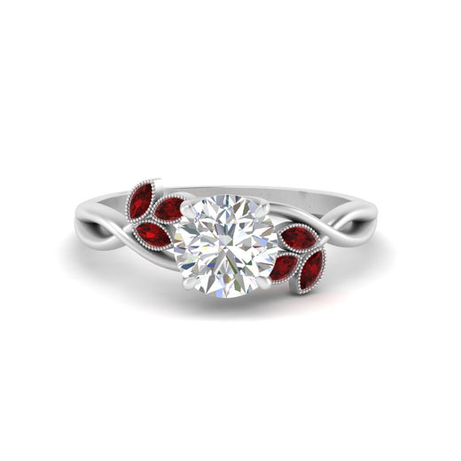 marquise-ruby-bezel-set-nature-inspired-round-cut-engagement-ring-in-white-gold-FD10962RORGRUDR-NL-WG