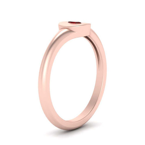 Marquise Disc Signet Ring