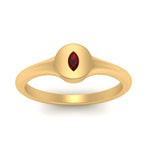 Load image into Gallery viewer, Marquise Disc Signet Ring
